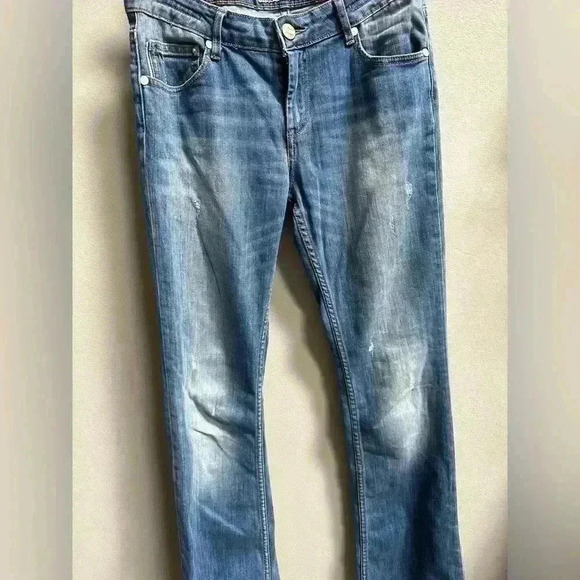 Authentic Silvian Heach Denim Kadin Jeans - US Size 12 (44) - Picture 6 of 13